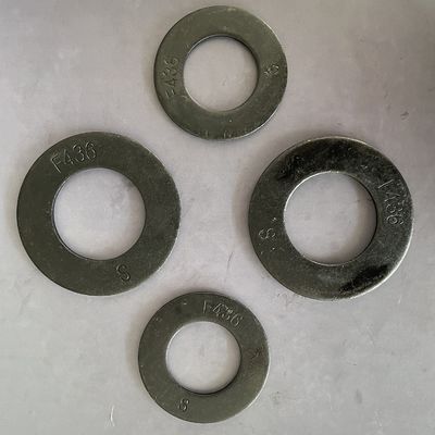F436 Platte stalen wasmachine, 1/4' - 4'', zwarte oxide voor de olie- en gasindustrie